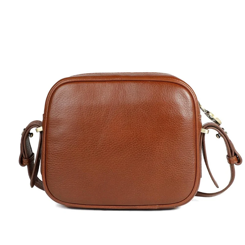 Barbour Daphne Leather Crossbody Bag - BARBR42042 / 328 033 - Brown