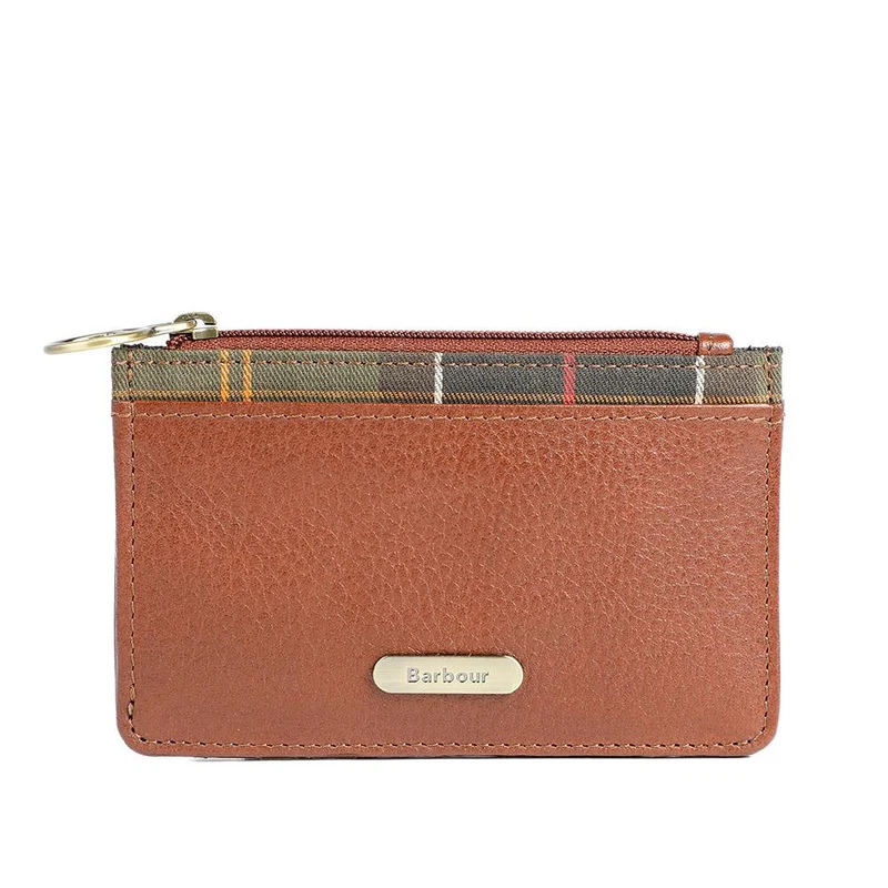 Barbour Alder Leather Card Holder - BARBR42038 / 328 031 - Brown