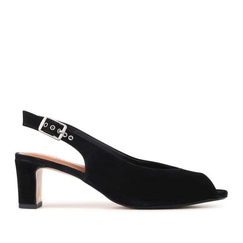 Xiomara Leather Slingback Court Shoes - XIOMARA / 327 552