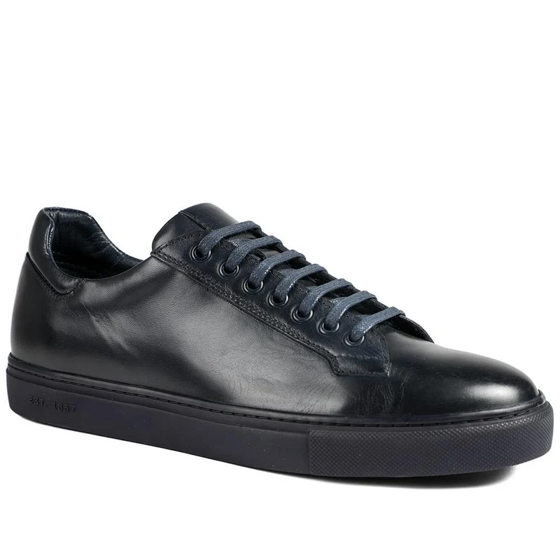 Simon Leather Men's Trainers - SIMON / 319 270 - Navy Leather