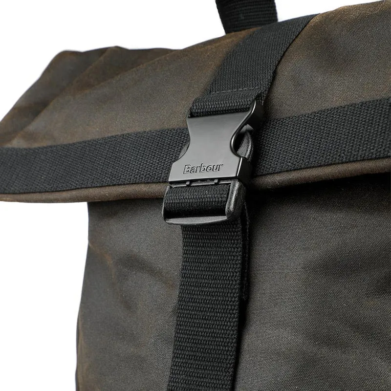 Barbour Field Wax Foldable Backpack - BARBR42035 / 328 588 - Olive Multi