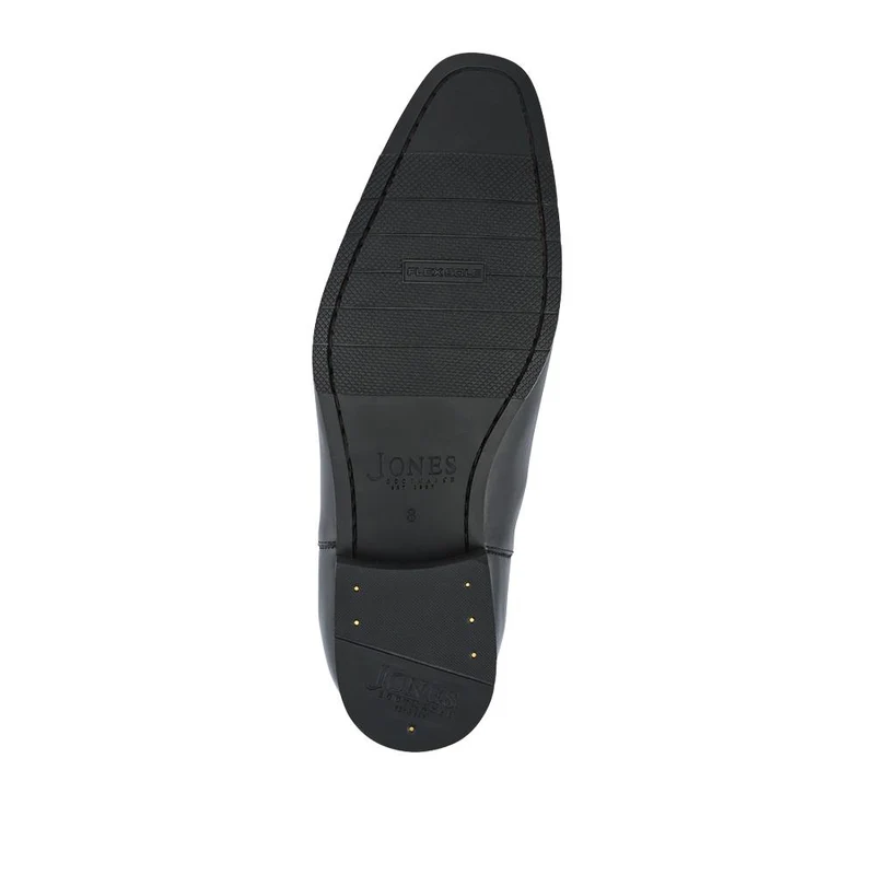Leather Pointed-Toe Chelsea Boots - FAIRFORD / 328 630 - Black