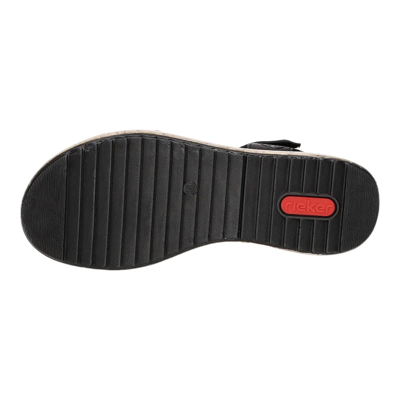 Rieker Keil Sandalette ab 30mm Sohlenhöhe