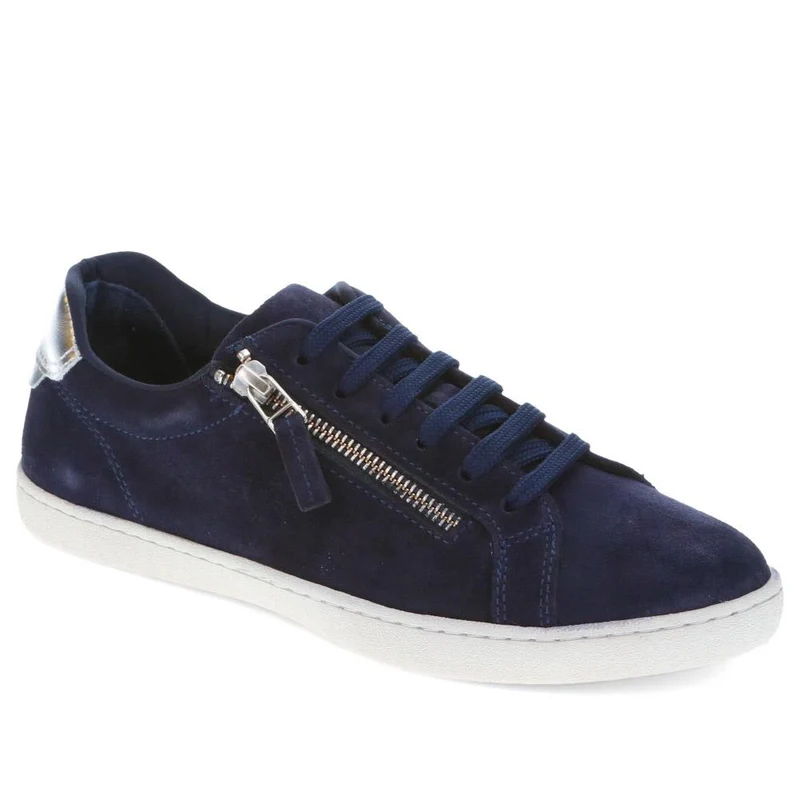 Bambi Leather Trainers - BAMBI / 326 537 - Navy Suede