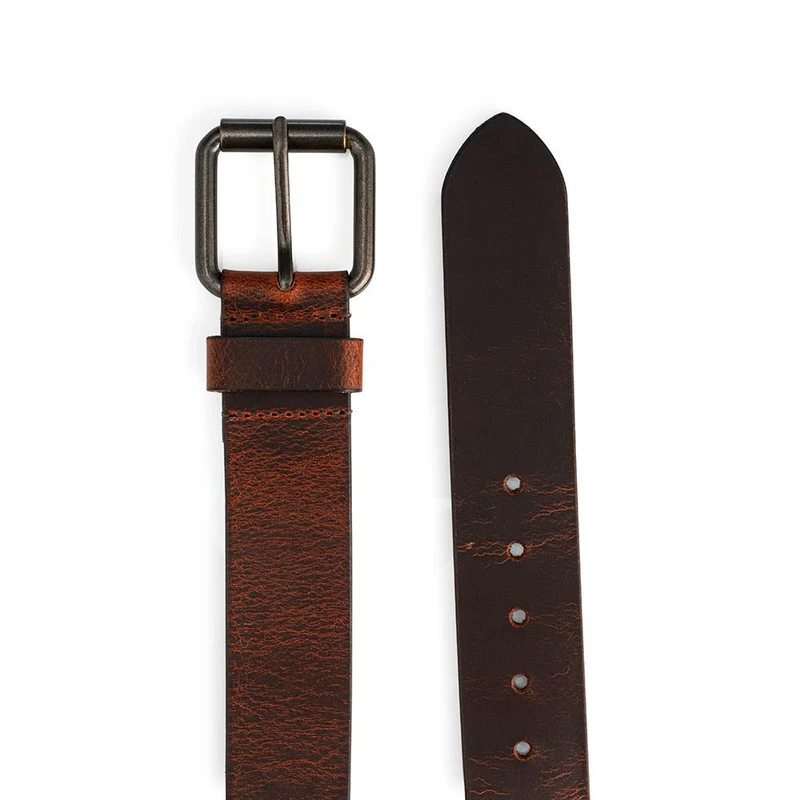 Urien Leather Belt - URIEN / 327 157 - Tan