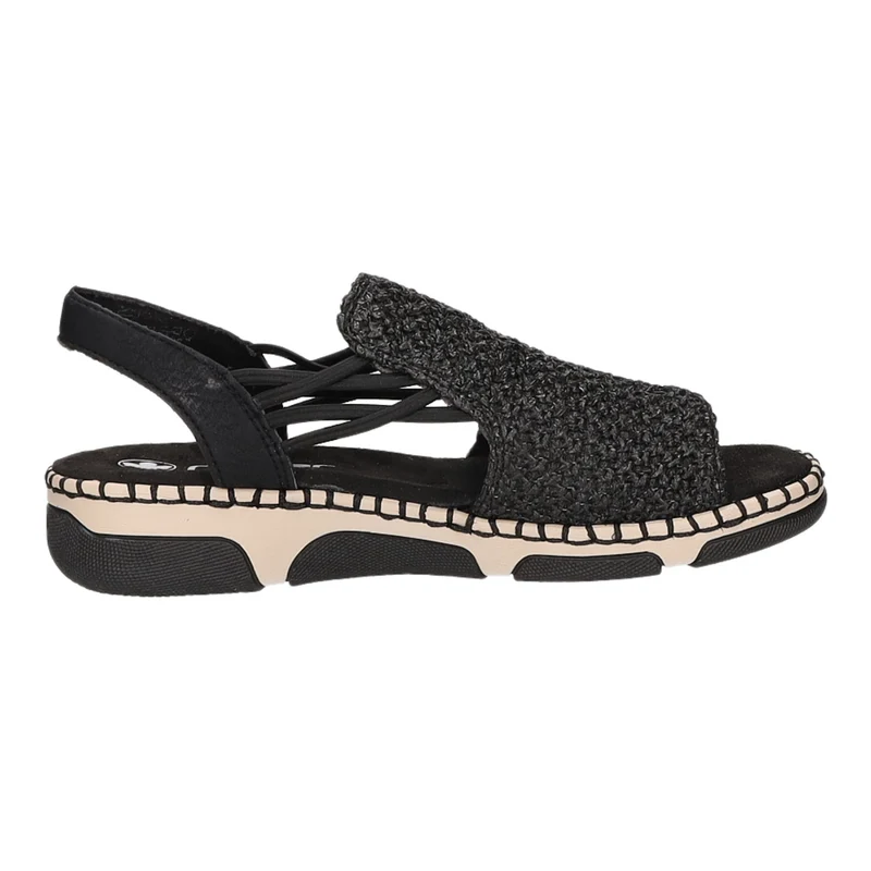 Rieker Sportliche Sandalette bis 30mm Sohlenhöhe