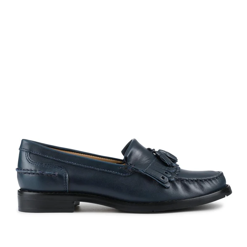 Paolina Smart Leather Moccasins - PAOLINA / 328 373 - Navy