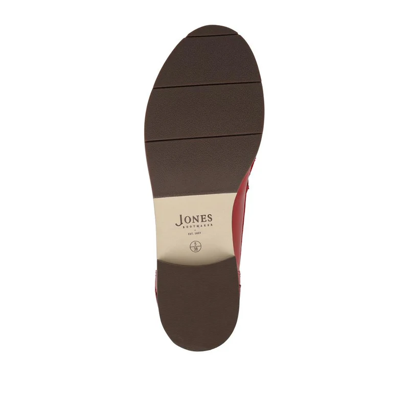 Paolina Smart Leather Moccasins - PAOLINA / 328 373 - Red