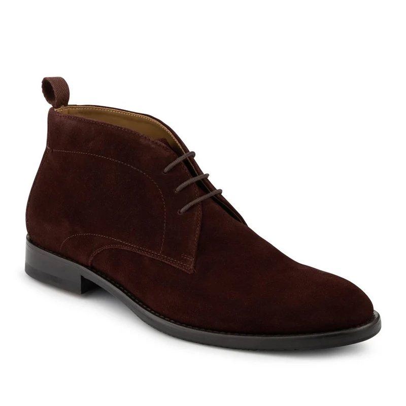 Oliver Sweeney Farleton Calf Leather Chukka Boots - OLIVR42506 / 328 554 - Chocolate Suede