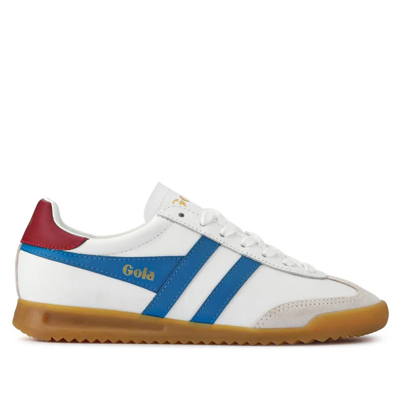 Gola Torpedo Leather Trainers - JAC41503 / 326 754 - White-Blue