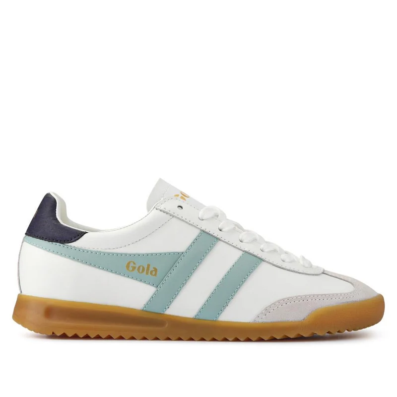 Gola Torpedo Leather Trainers - JAC41503 / 326 754 - White-Green