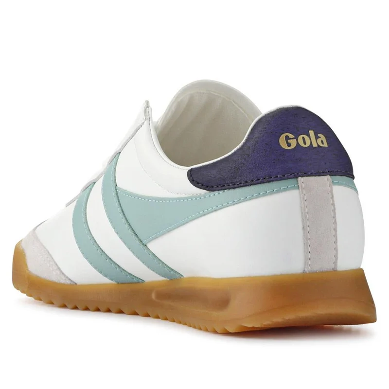 Gola Torpedo Leather Trainers - JAC41503 / 326 754 - White-Green