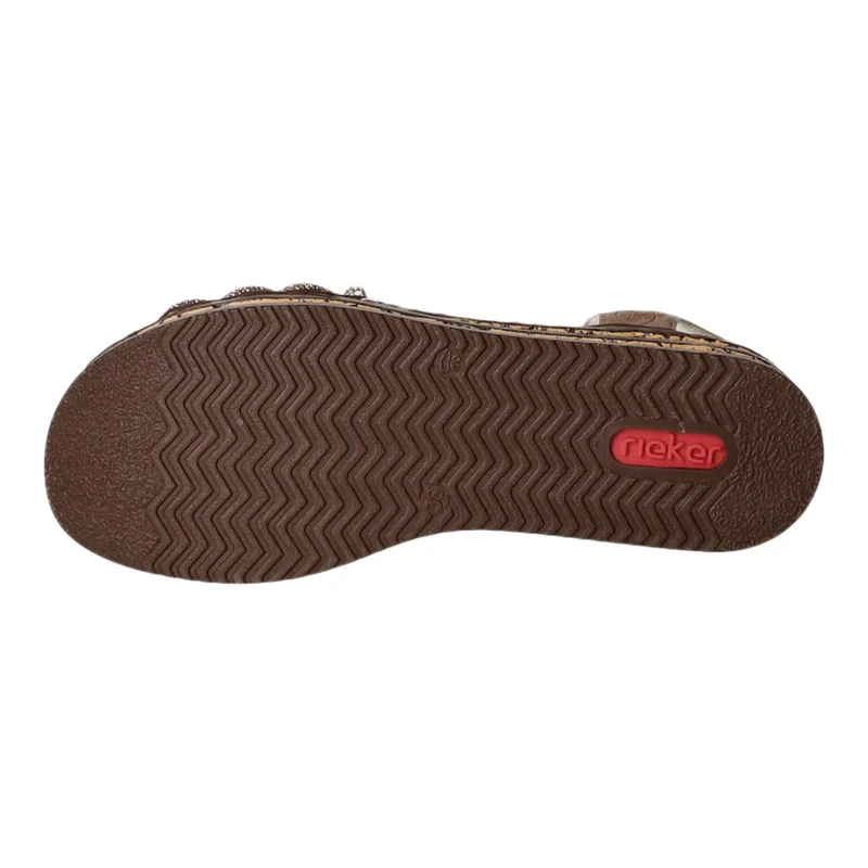 Rieker Keil Sandalette ab 30mm Sohlenhöhe