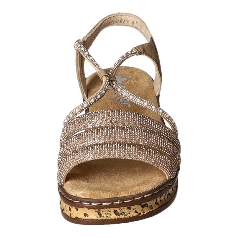 Rieker Keil Sandalette ab 30mm Sohlenhöhe