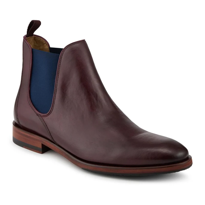 Oliver Sweeney Andante Leather Chelsea Boots - OLIVR42504 / 328 553 - Burgundy