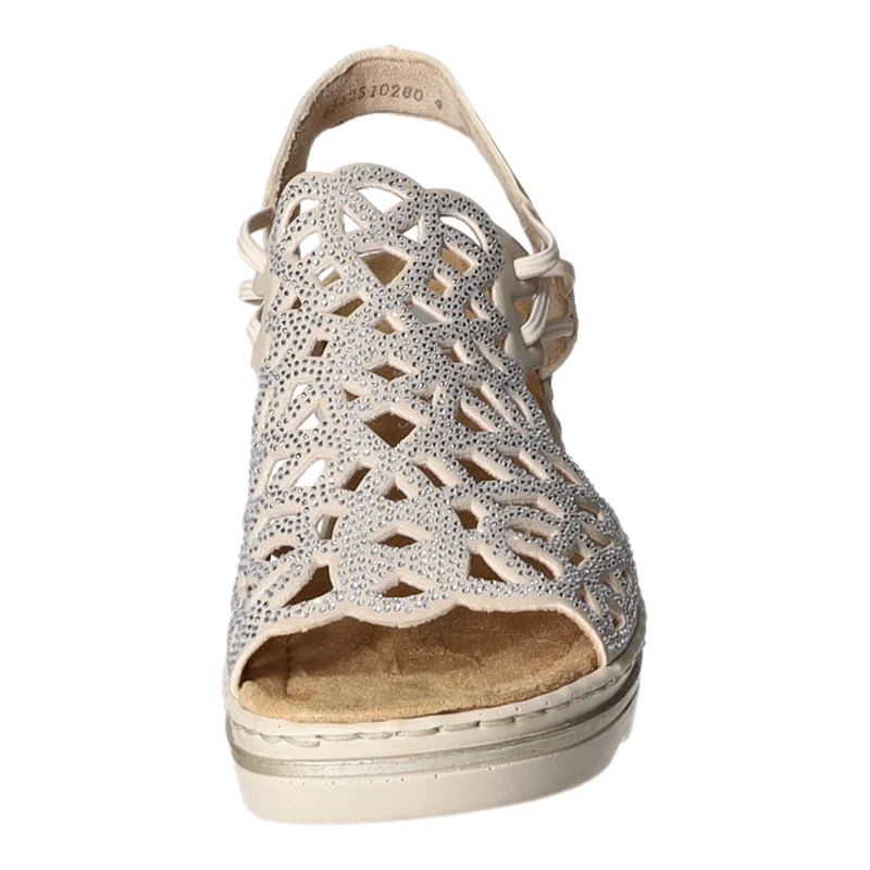 Rieker Keil Sandalette ab 30mm Sohlenhöhe
