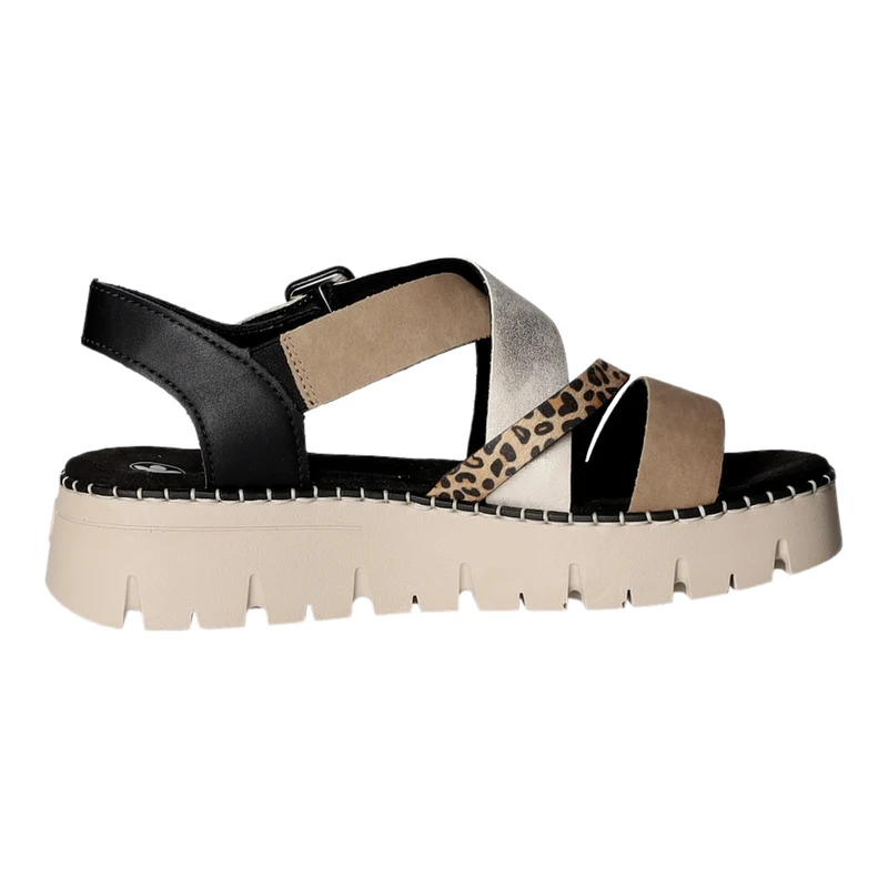 Rieker Keil Sandalette ab 30mm Sohlenhöhe
