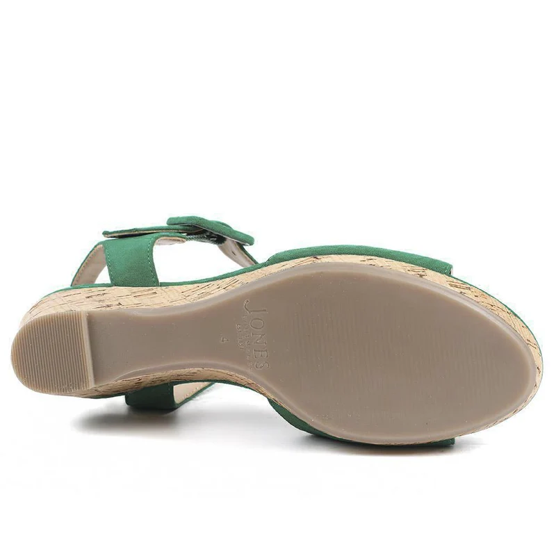 Grazina Leather Wedges - GRAZINA / 325 045 - Green