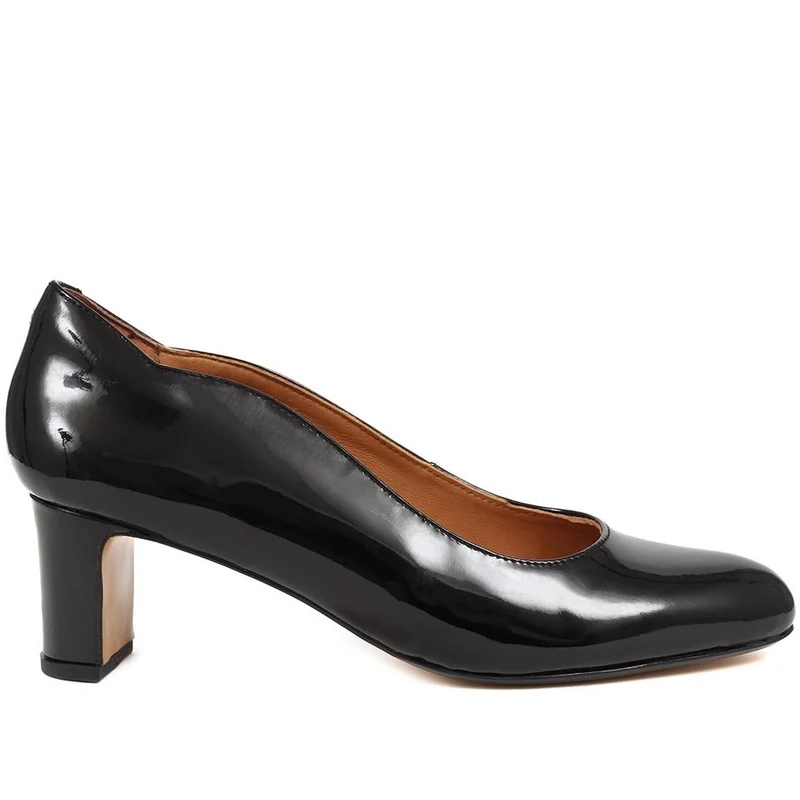 Zoey Leather Court Shoes - ZOEY / 323 597