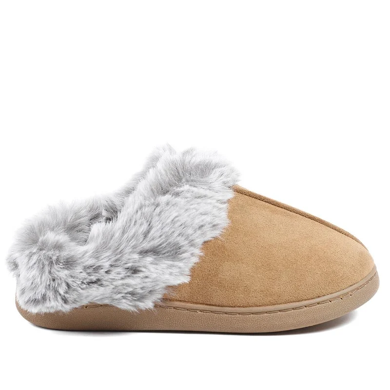 Wide Fit Soft Mule Slippers - GALOP42017 / 328 610