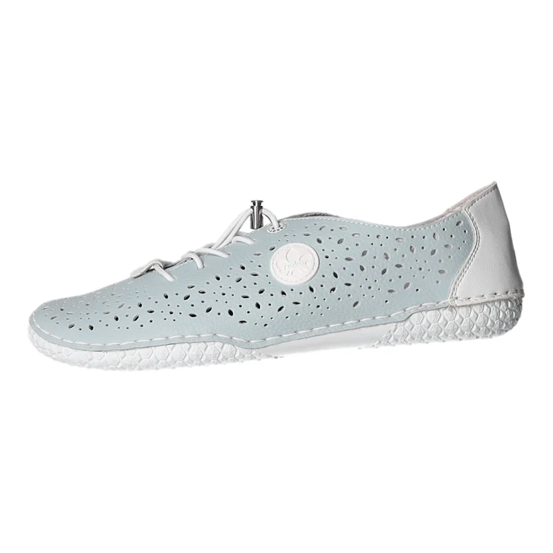 Rieker Slipper/Kletthalbschuh luftdurchlässig (durchbrochenes/geflochtenes Obermaterial)