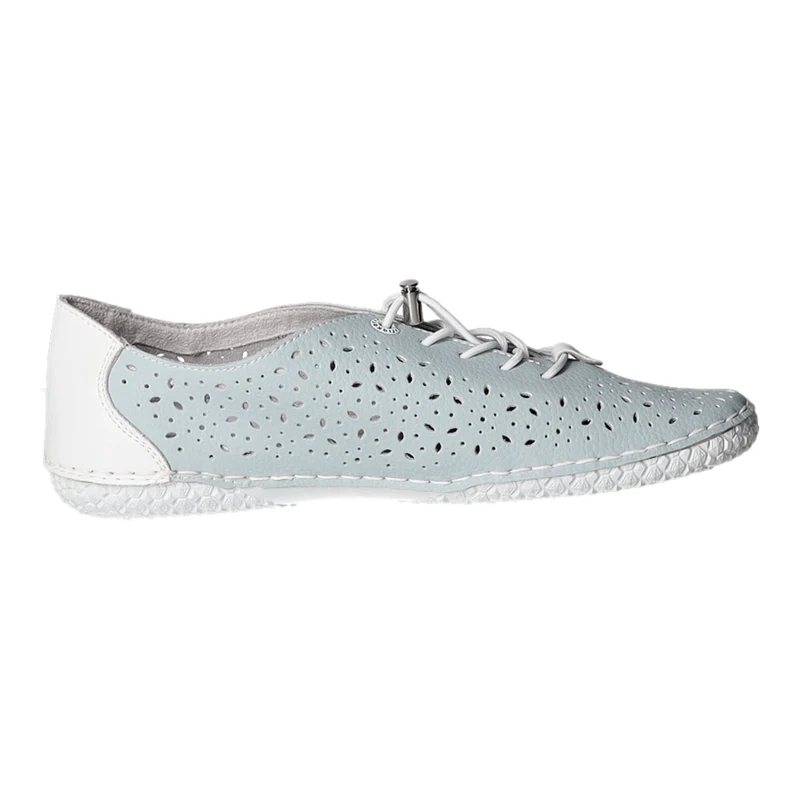 Rieker Slipper/Kletthalbschuh luftdurchlässig (durchbrochenes/geflochtenes Obermaterial)