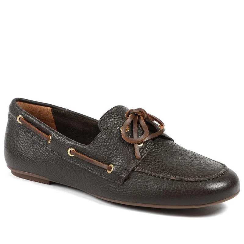 Perissa Leather Loafers - PERISSA / 328 377 - Brown Leather