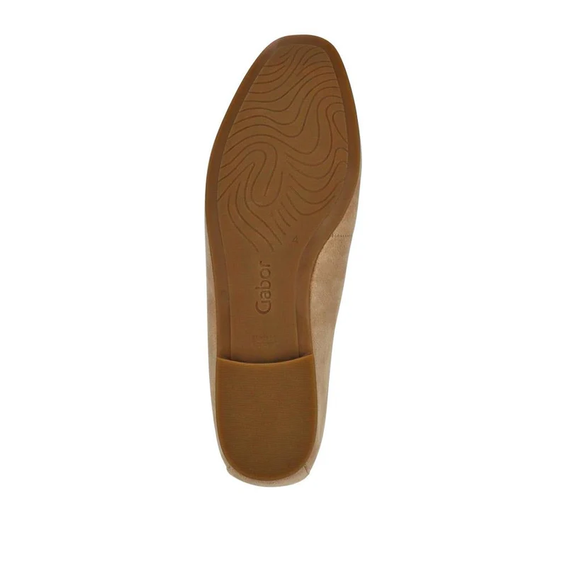 Jackie All-Leather Slip-On Moccasins - GAB41500 / 326 976 - Caramel