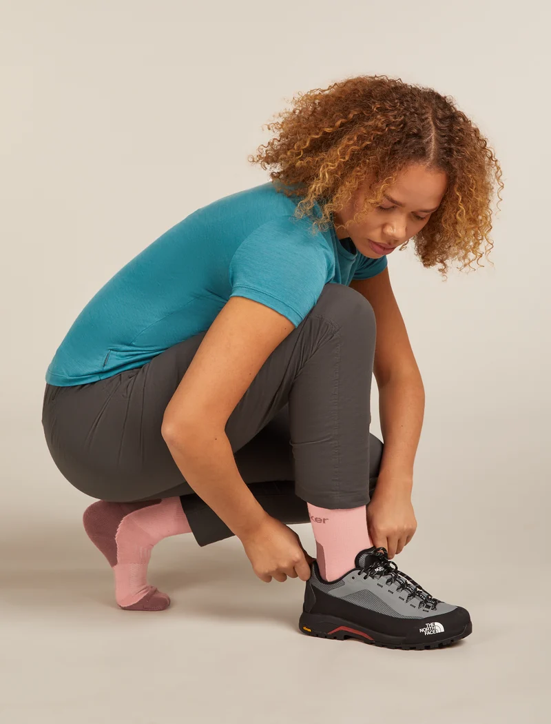 ICEBREAKER Women Merino Hike+ Light Crew Wandersocken