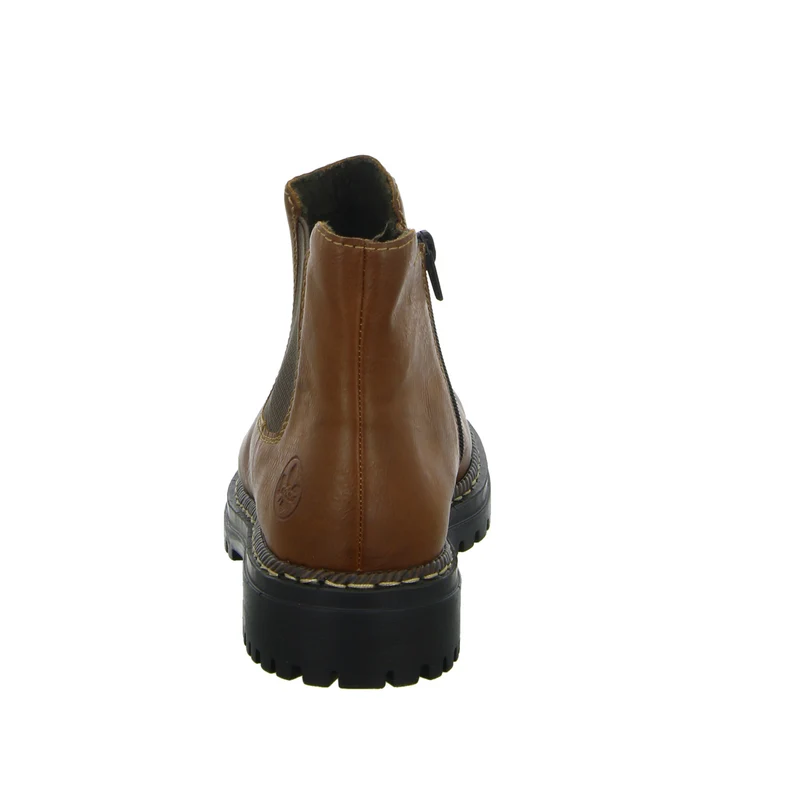 Rieker Schlupf-/Reißverschlußstiefelette Warmfutter bis 35mm Absatz (casual)