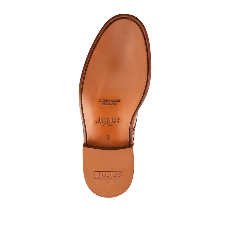 Bushwick1 Goodyear Welted Leather Brogues - BUSHWICK1 / null - Tan