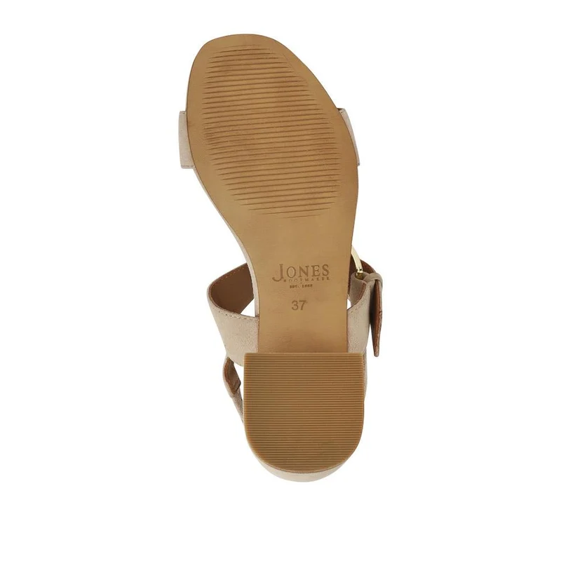 Kassidy2 Smart Block-Heel Sandals - KASSIDY2 / 327 390 - Sand Suede