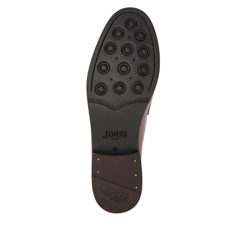 Quennell Leather Penny Loafers - QUENNELL / 326 786 - Chestnut