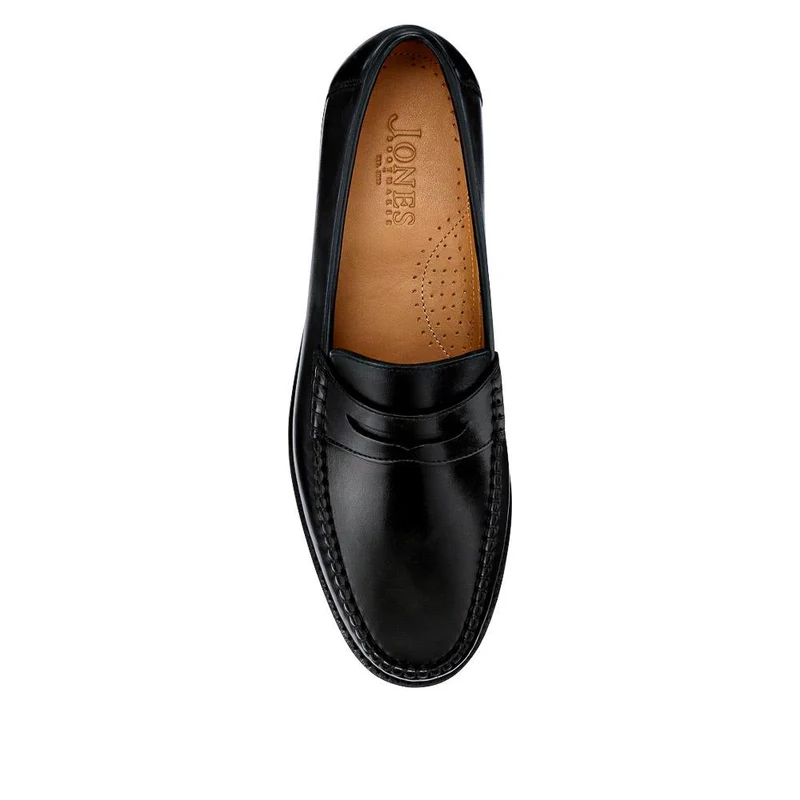 Quennell Leather Penny Loafers - QUENNELL / 326 786 - Black