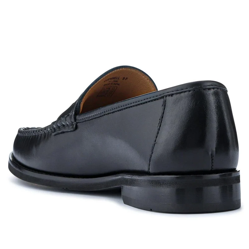 Quennell Leather Penny Loafers - QUENNELL / 326 786 - Black