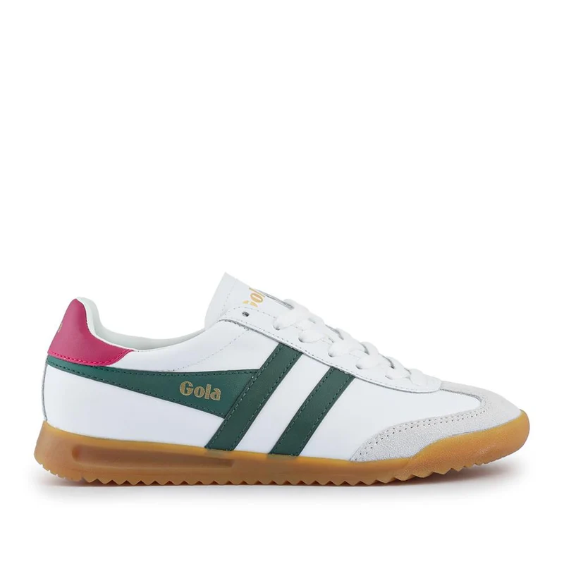 Gola Torpedo Leather Trainers - JAC41503 / 326 754 - White-Emerald