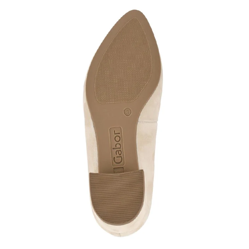 Dixie Block-Heeled Smart Leather Court Shoes - GAB41512 / 327 007 - Grey