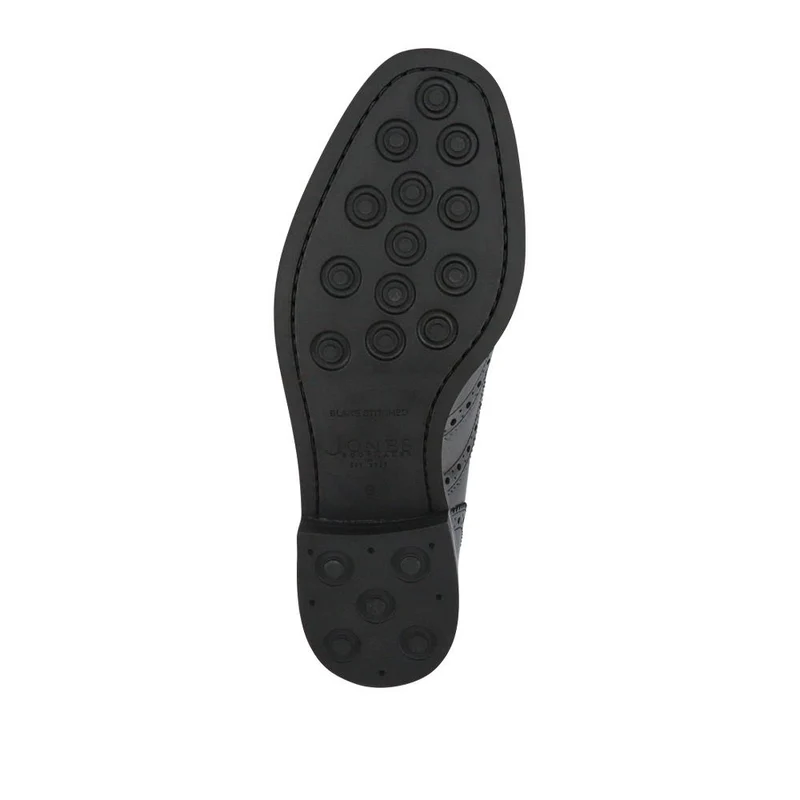 Cannock Blake Stitched Leather Brogues - CANNOCK / 327 964 - Black