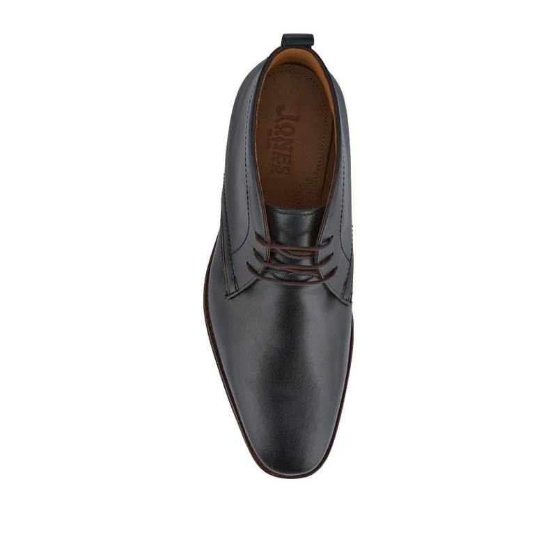 Giovanni Wide-Fit Smart Leather Boots - GIOVANNI / 327 905 - Navy