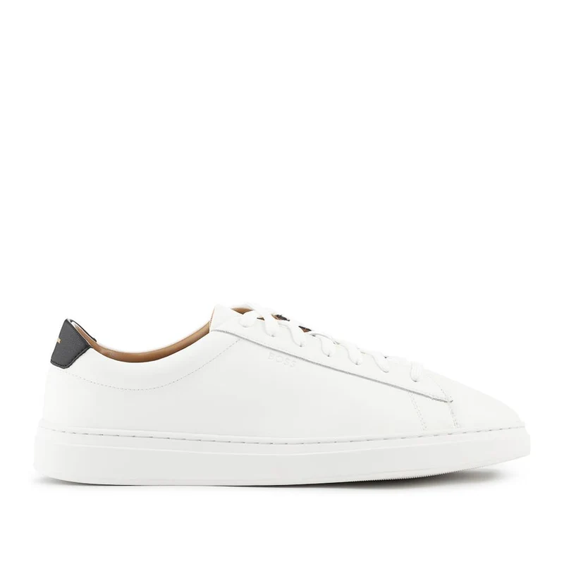 Hugo Boss Leather Lace Up Trainers - HUGO42501 / 327 809