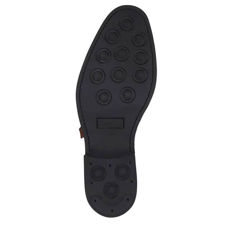 Loake Wide Fit Smart Leather Buckled Shoes - LOA39502 / 326 578 - Black