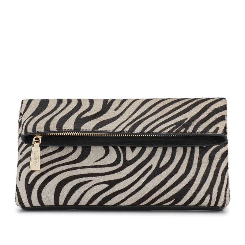 Wylie Fold-Over Metallic Clutch - WYLIE / 323 893