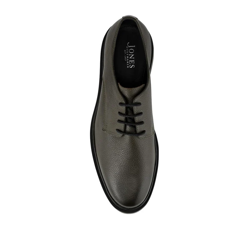 Jameson All-Leather Smart Lace Up Shoes - JAMESON / 328 304 - Khaki Grain