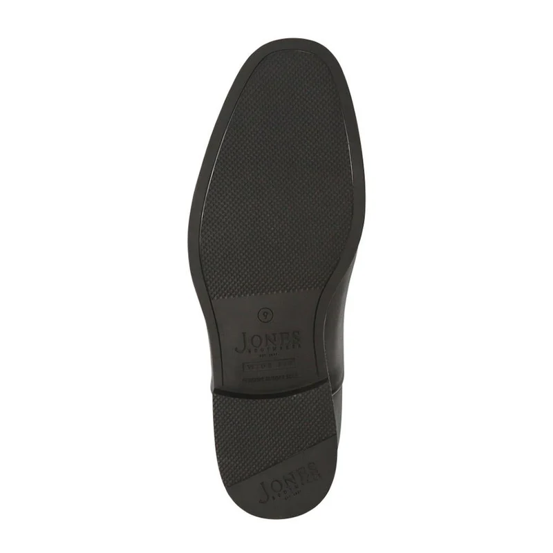 Maloney Wide Fit Smart Leather Oxfords - MALONEY / 327 067 - Black