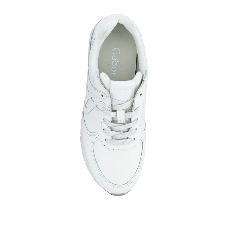Pauline Gabor Casual Lace-Up Trainers - GAB41518 / 327 032 - White