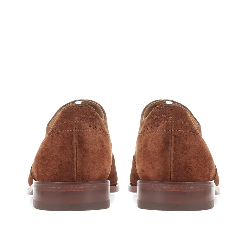 Texas Goodyear Welted Leather Brogues - LOA35501 / 321 887 - Brown Suede