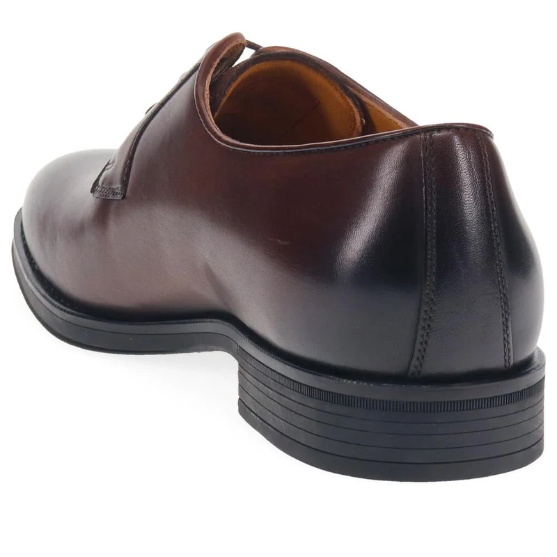 Manchester Wide Leather Lace-ups - MANCHESTERWIDE / 325 897 - Dark Brown