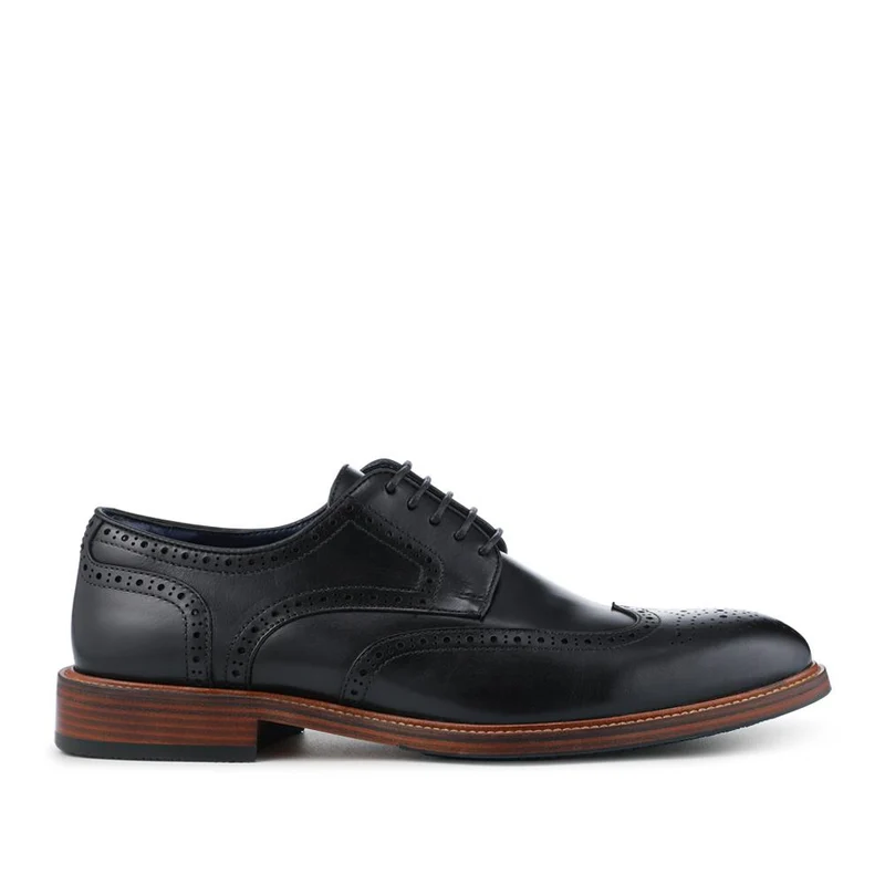 Maisen Smart Leather Lace Up Shoes - MAISEN / 328 623 - Black