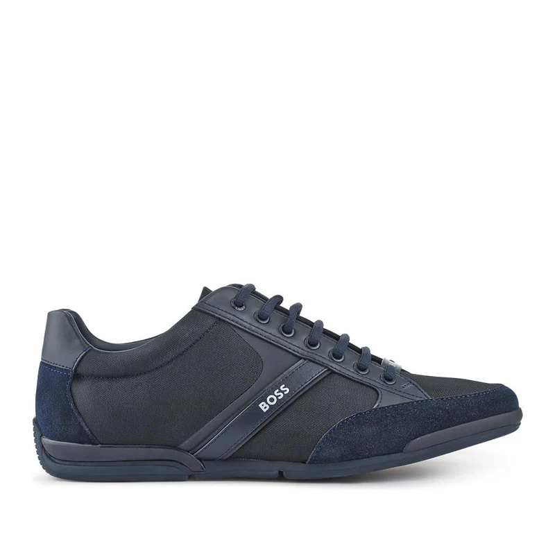 Boss Mixed-Material Trainers - HUGO41501 / 327 621 - Navy