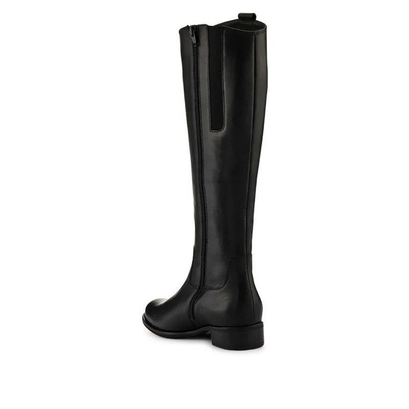 Brook Slim Gabor Calf Fit Leather Riding Boots - GAB28507 / 313 145 - Black